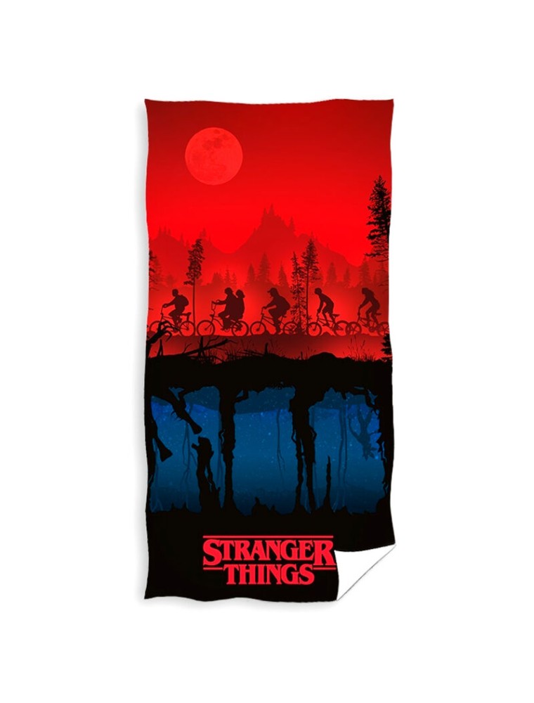 Stranger Things Microfibre Telo Mare Netflix