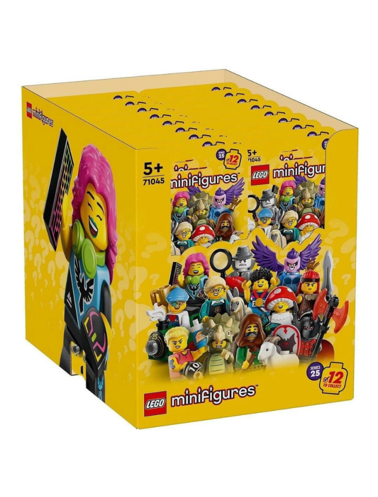 LEGO MINIFIGURES 71045 - PERSONAGGI SERIE 25 - BOX DA 36 SCATOLE