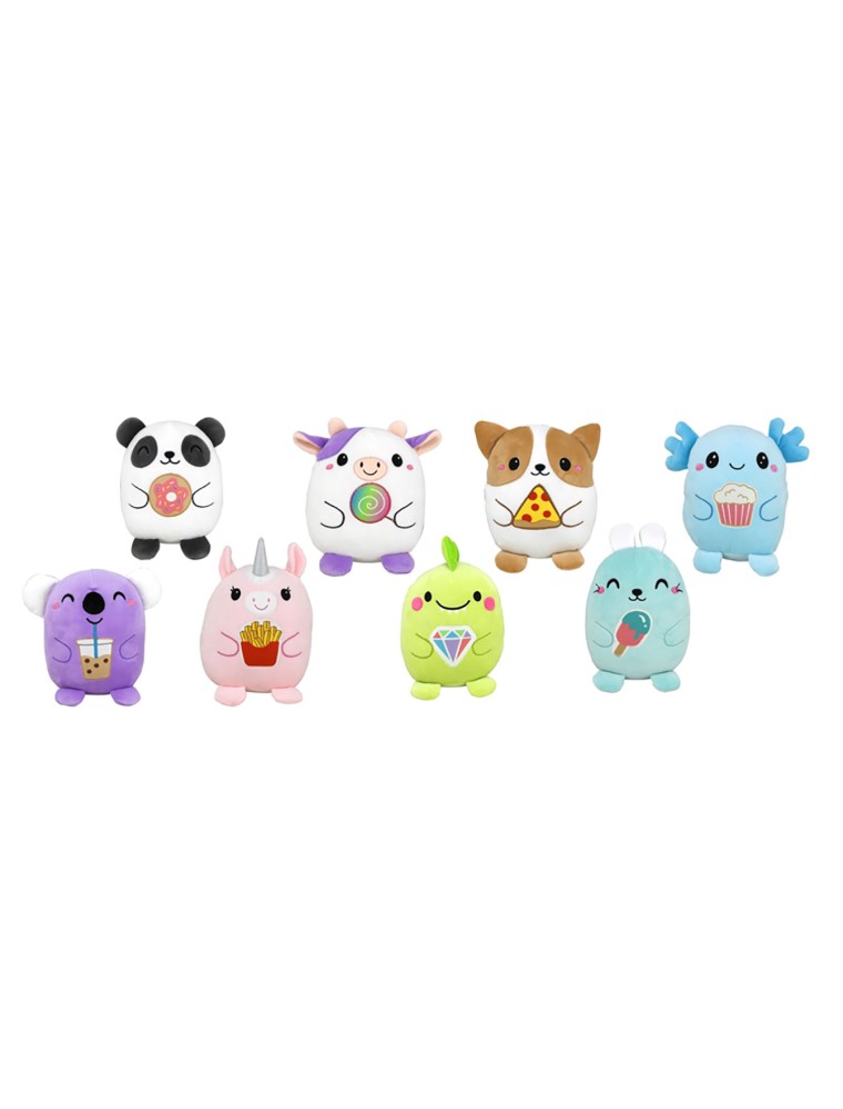 PELUCHE MELLOW ANIMALI KAWAII YUMMY FRIENDS 22CM ALTRI BRAND - PELUCHE