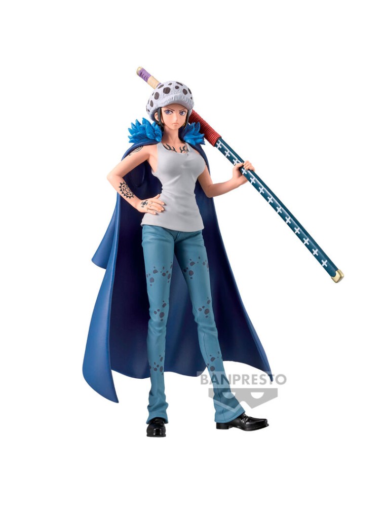 One Piece Grandline Series Trafalgar Law Figura 16cm Banpresto