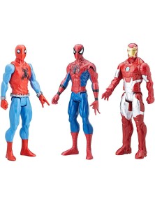 Marvel Spiderman Titan Hero Series blister 3 figures Hasbro