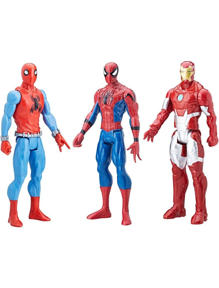 Marvel Spiderman Titan Hero Series blister 3 figures Hasbro