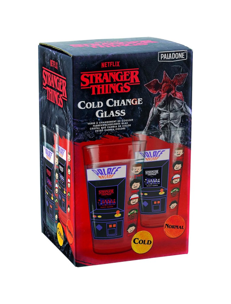 Stranger Thing Palace Arcade Machine glass 450ml Paladone