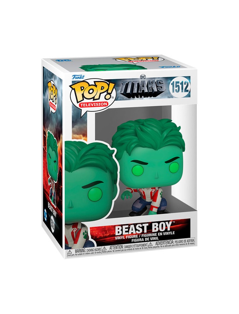 Pop Figura Titans Beast Boy Funko