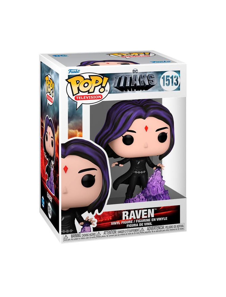 Dc Comics Titans Pop! Television Figure in Vinile Raven 9 Cm Funko