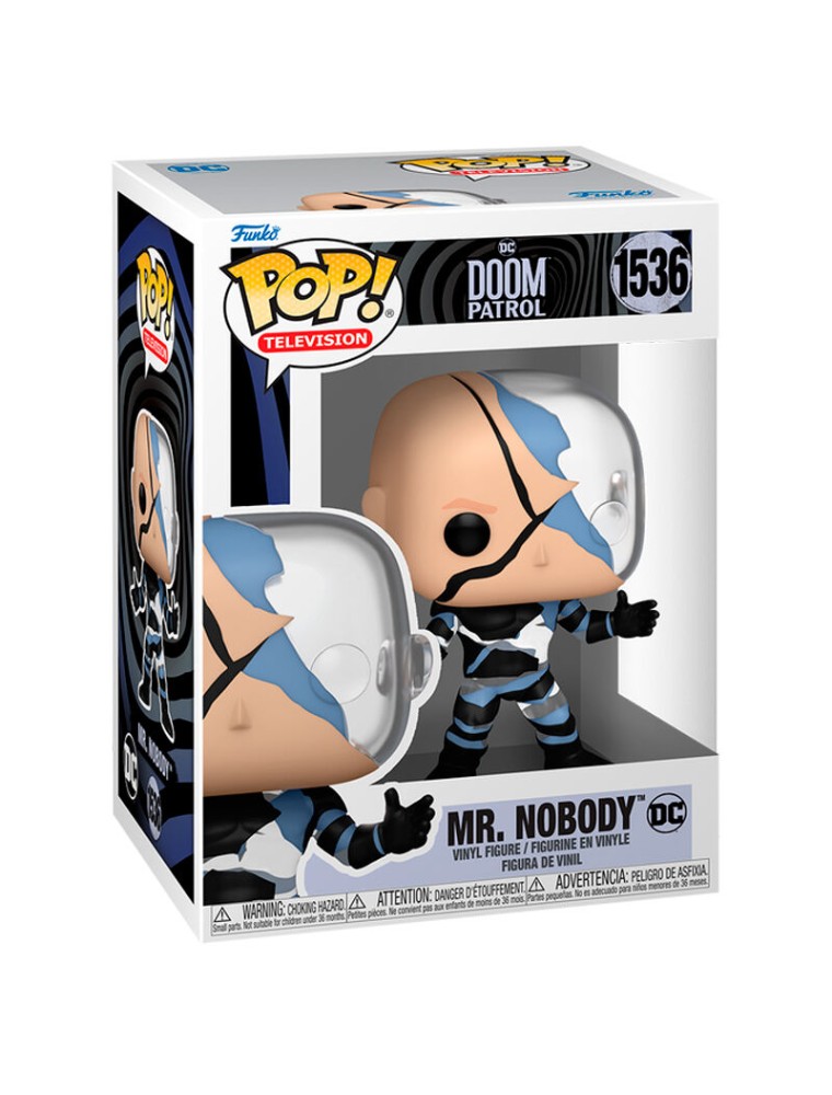 Pop Figura Dc Comics Doom Patrol Mr. Nobod Funko