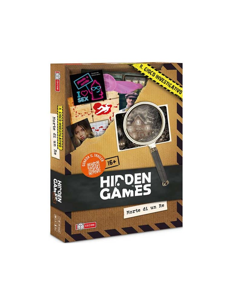 HIDDEN GAMES - MORTE DI UN RE GIOCHI DA TAVOLO - GIOCHI DA TAVOLO/SOCIETA'