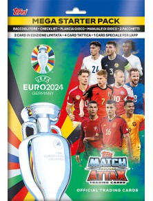 TOPPS CARD EURO 2024 MEGA STARTER PACK SPORT - CARTE DA GIOCO/COLLEZIONE