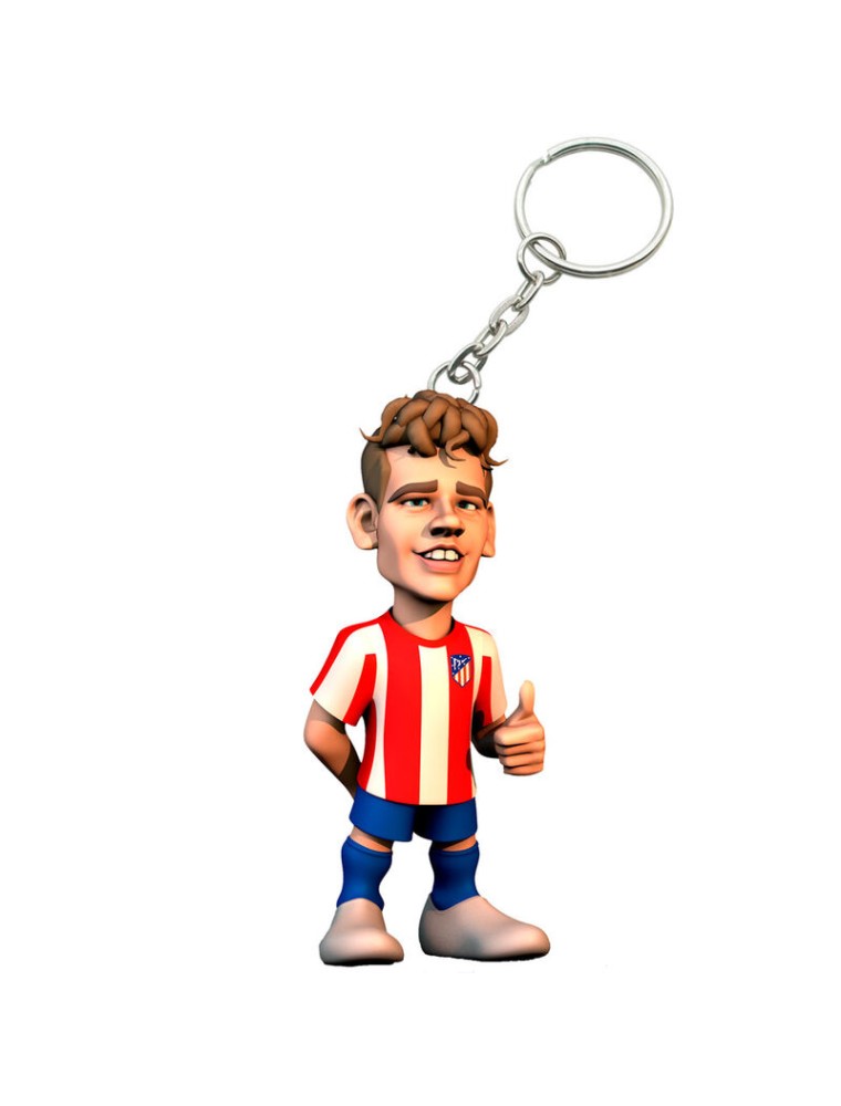 Atletico De Madrid Griezmann Minix Portachiavi Figura 7cm Minix