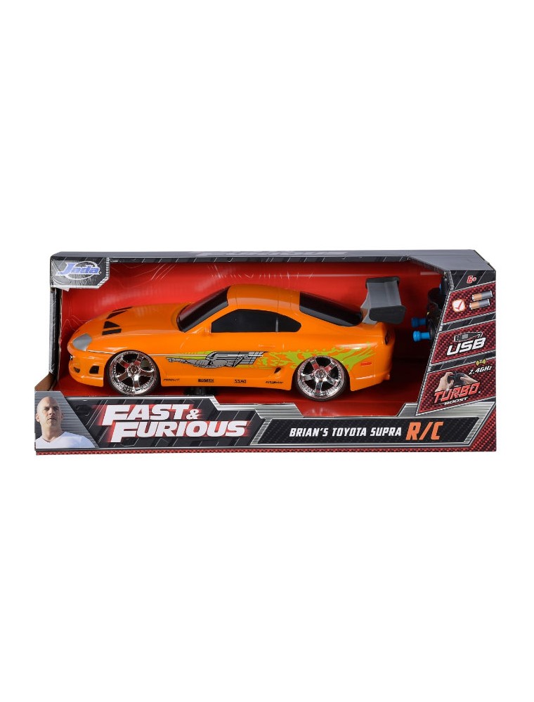 JADA FAST & FURIOUS RC BRIAN'S TOYOTA SCALA 1:16 MOVIES - GIOCATTOLI VARI