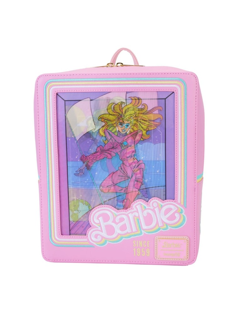 Mattel By Loungefly Zaino Mini Barbie 65th Anniversary Bambola Box Loungefly