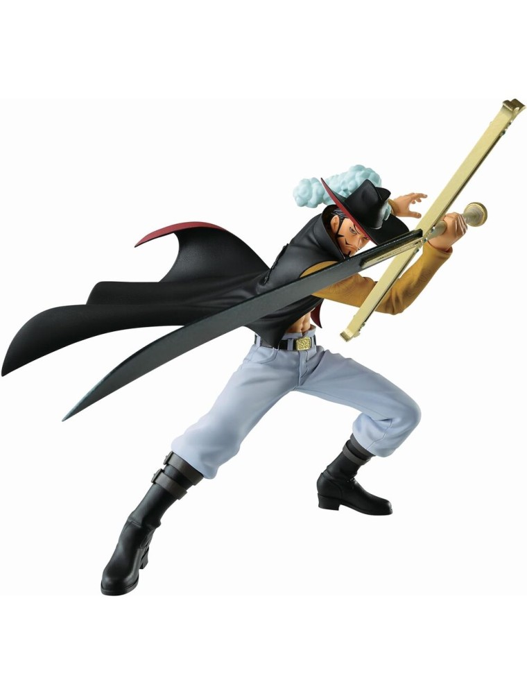 One Piece Battle Record Dracule Mihawk Figura 13cm Banpresto