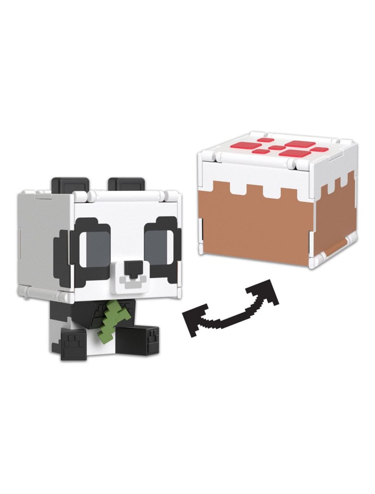 Minecraft Flippin Action Figura Panda & Cake Mattel