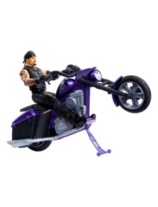 Wwe Wrekkin' Vehicle Big Evil Slamcycle Con Undertaker Action Figura 15 Cm Mattel