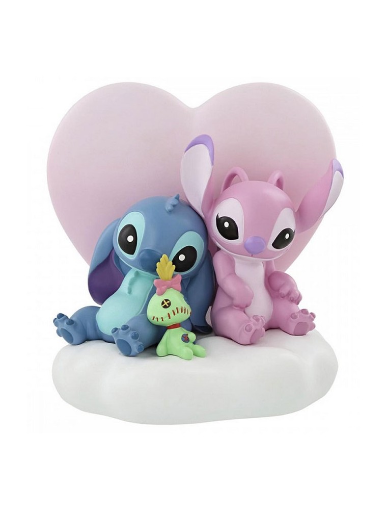 LAMPADA LILO & STITCH E ANGEL CON CUORE DISNEY STITCH - LAMPADE