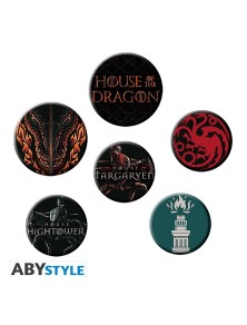 HOUSE OF THE DRAGON - Badge Pack - "Houses"