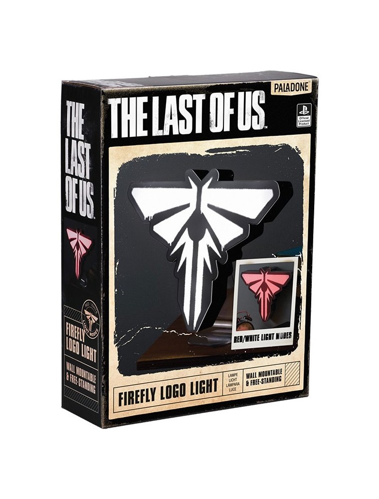 The Last of Us Lampada Logo Fireflies 27.5 Cm Paladone Lampade