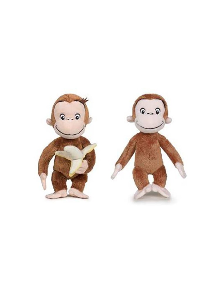 PELUCHE CURIOUS GEORGE 25CM CARTOON - PELUCHE