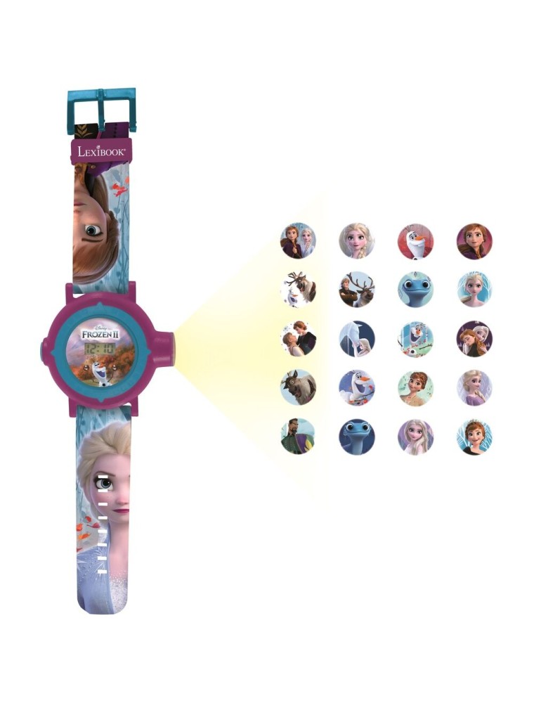 Disney Frozen digital projector clock Lexibook