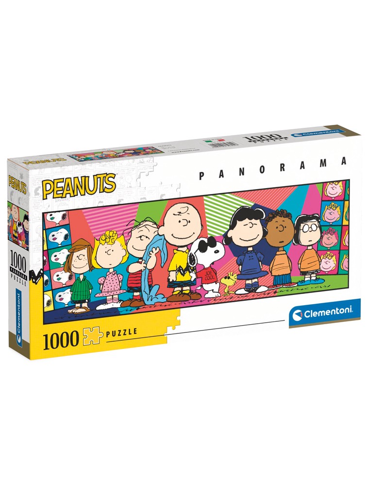 PUZZLE 1000PZ PEANUTS PANORAMA CARTOON - GIOCHI DA TAVOLO/SOCIETA'