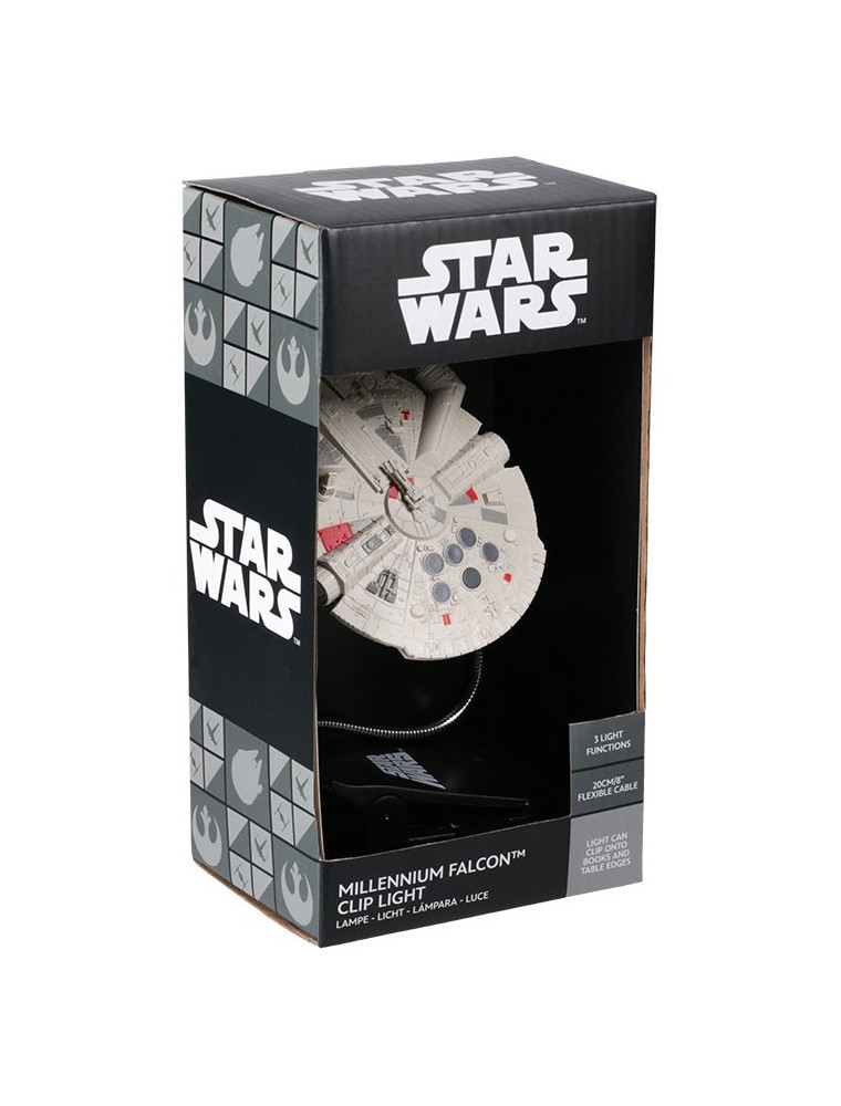 PALADONE BOOK LIGHT STAR WARS MILLENNIUM FALCON STAR WARS - LAMPADE