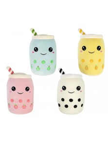 PELUCHE BUBBLE TEA 1PZ ASSORTIMENTO 25CM FOODIES - PELUCHE