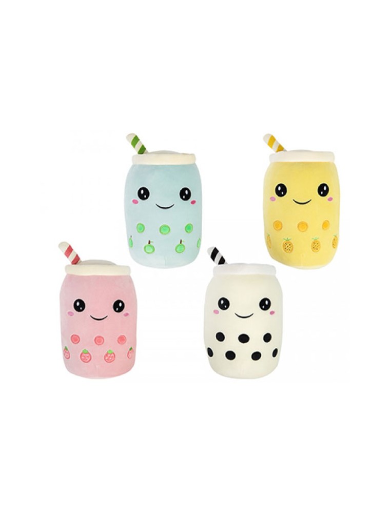 PELUCHE BUBBLE TEA 1PZ ASSORTIMENTO 25CM FOODIES - PELUCHE