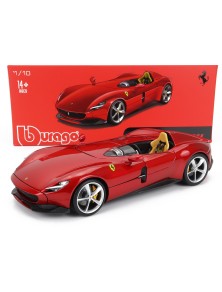 FERRARI - MONZA SP1 2018 - EXCLUSIVE CARMODEL - RED MET