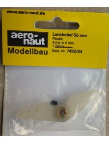 Aeronaut - SQUADRETTA CARRELLO ANTERIORE LARGA 56mm FORO DA 4mm