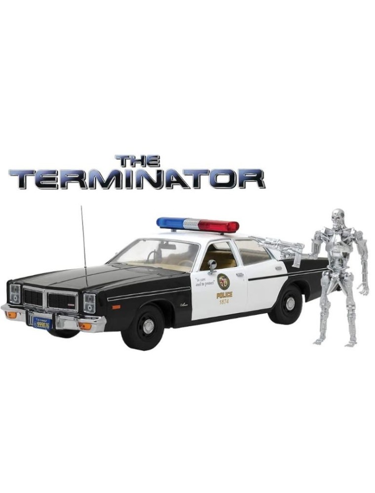 Greenlight - Dodge Monaco metropolian Police Terminator 1984 1/18