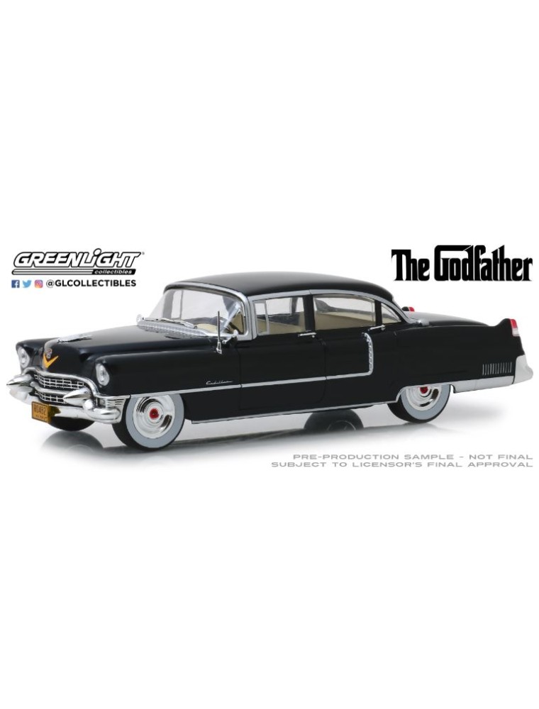 Greenlight - The Godfather Cadillac Fleetwood 1955 1/24 Film Il Padrino 1972