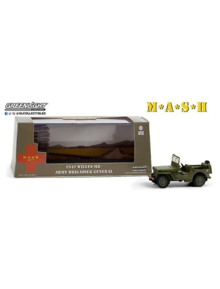 Greenlight - Willys Jeep 1942 Telefilm MASH 1/43