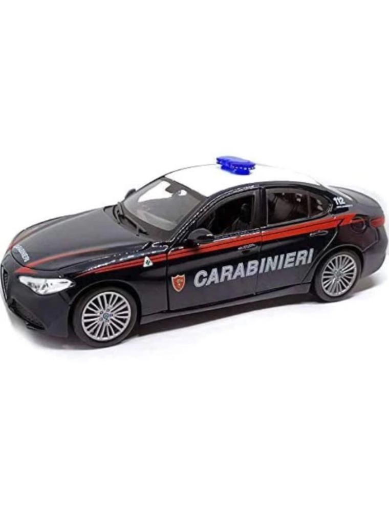 Bburago - Burago Alfa Romeo Carabinieri 1/24 1pz Stelvio o Giulia