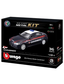 Bburago - Kit di montaggio Alfa Giulia Carabinieri 1/24