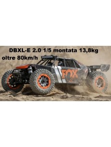 Losi - DBXL-E 2.0 FOX 1/5 4wd Desert Buggy montata 13,8kg oltre 80km/h