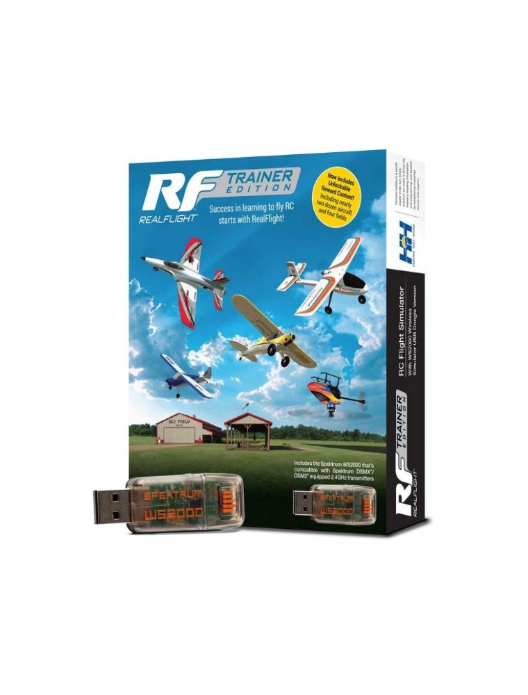 RealFlight - RealFlight Trainer Edition con USB Dongle WS2000 simulatore di volo