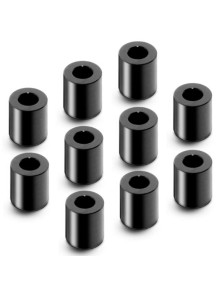 XRay - X4 spessori neri in alluminio 3x6x7,0mm 10pz