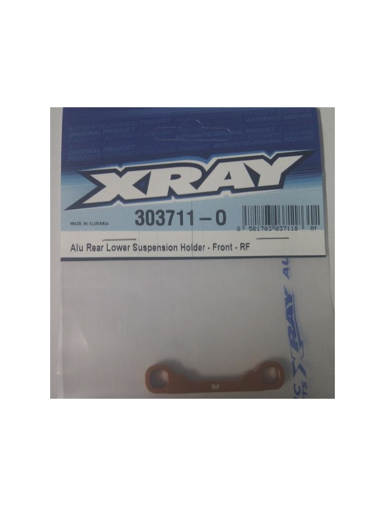 XRay - SUPPORTO BRACCI ORANGE      T4 IN ALLUMINIO