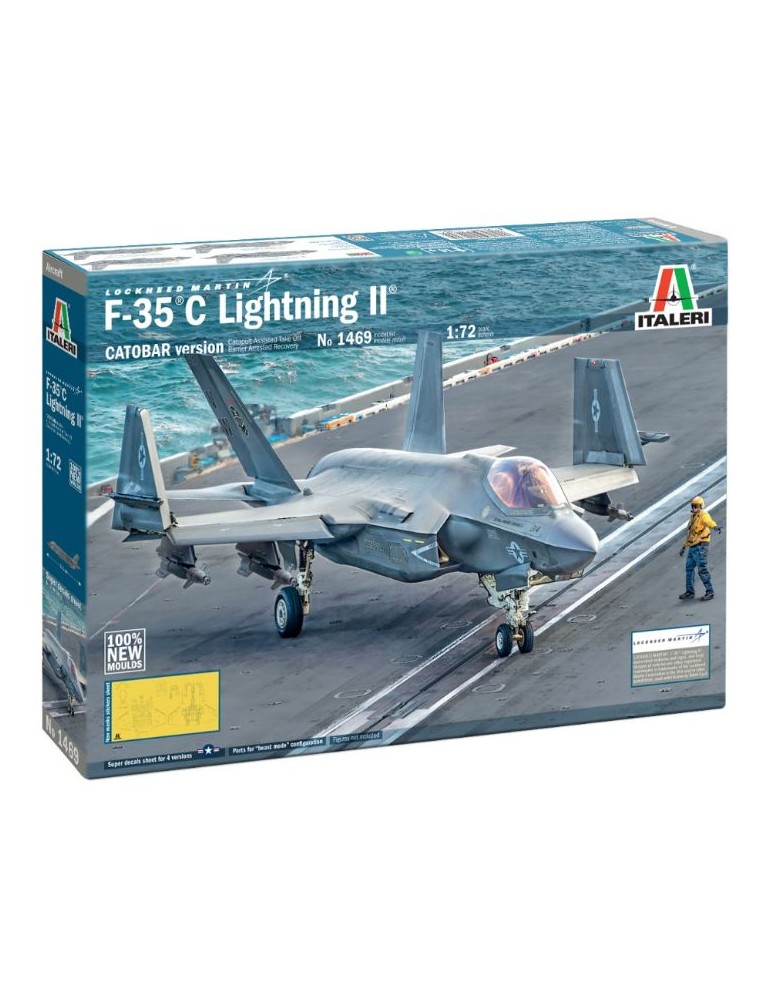 Italeri - F-35C Lightning II CATOBAR version 1/72 F35C