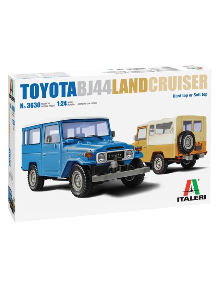 Italeri - Toyota Land Cruiser Bj-44 Soft/Hard 1/24