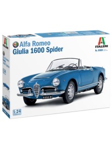 Italeri - Alfa Romeo Giulia 1600 Spider 1/24