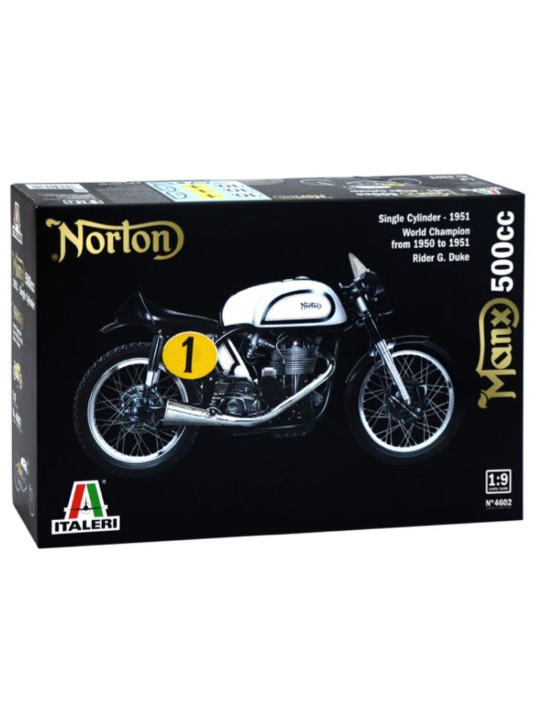 Italeri - Moto Norton Manx 500cc 1951 1/9