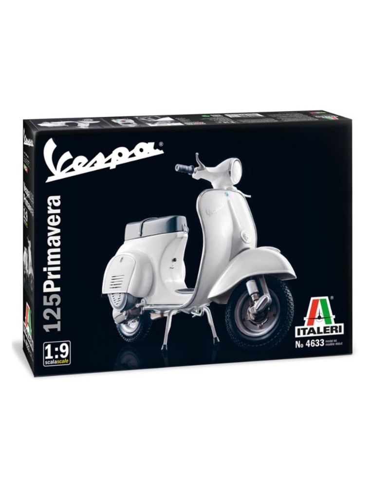 Italeri - VESPA 125 PRIMAVERA 1/9