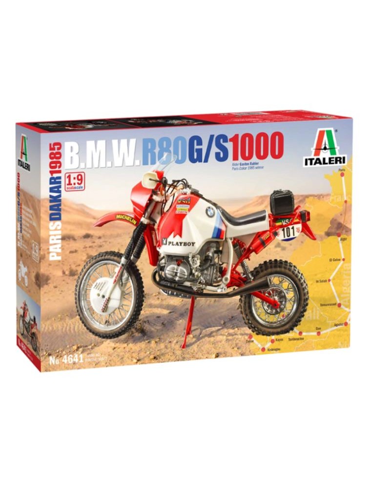 Italeri - BMW R80 G/S 1000 Paris Dakar 1985 1/9