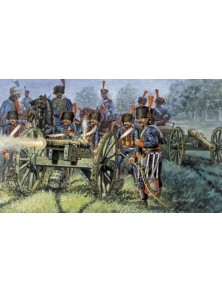 Italeri - ARTIGLIERI FRANCESI       1/72 FRENCH LINE/GUARD ARTILLERY