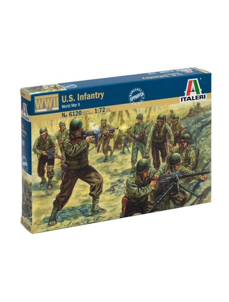 Italeri - FANTERIA AMERICANA WWII   1/72