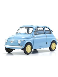 Kyosho Die Cast - Fiat Nuova 500 1957 Celeste crociera 1/18