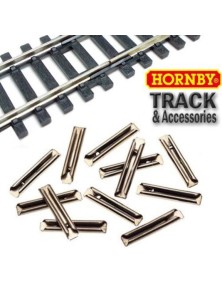 Hornby - GIUNTI METALLICI          12pz PER COLLEGAMENTO BINARI