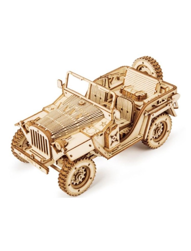 Pichler - Jeep dell'esercito (kit in legno tagliato al laser)