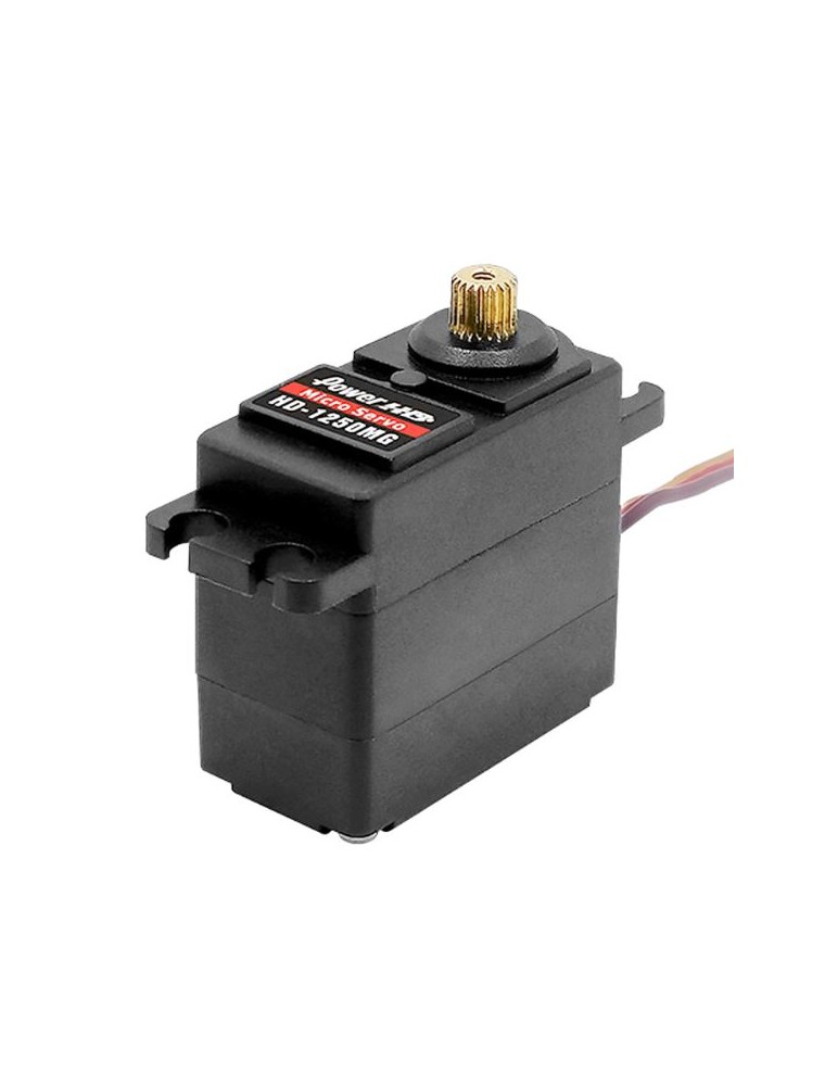 PowerHD - Mini Servo 1250MG Analogico 3,5kg/0,12sec@6.0v 25gr 31x16,3x29,5mm